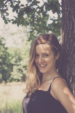 doğanın güzel kadın