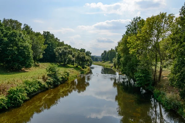 Fiume in estate — Foto Stock