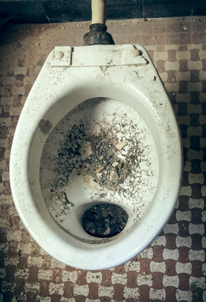 더러운 화장실 — 스톡 사진