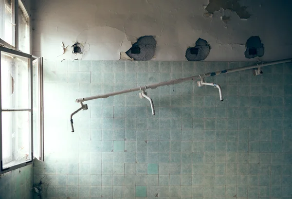 Gamla duschrum — Stockfoto