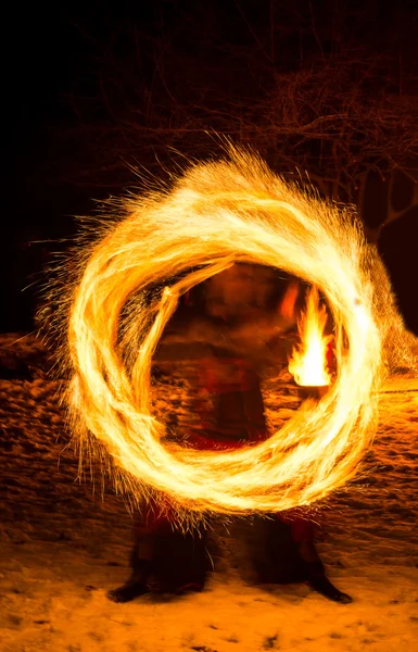 Feuerspiele — Stockfoto