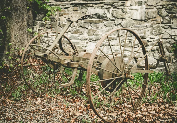 Old plow cart — Stock Photo, Image