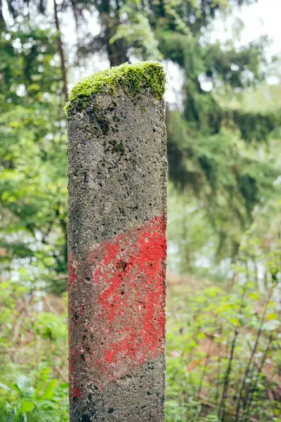 Gamla vägen delineator — Stockfoto