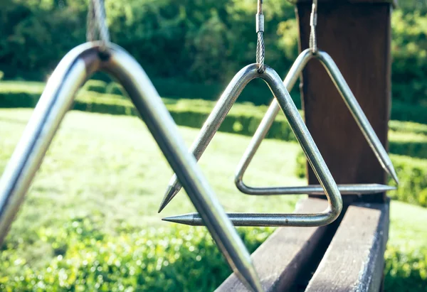 Triangle Game in nature — Stock Photo, Image