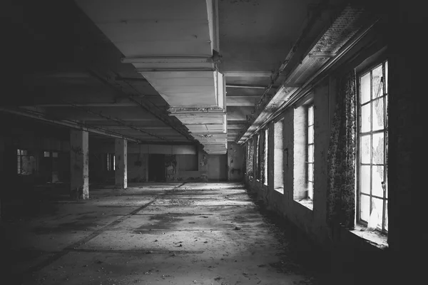 Oude fabrieksvloer — Stockfoto