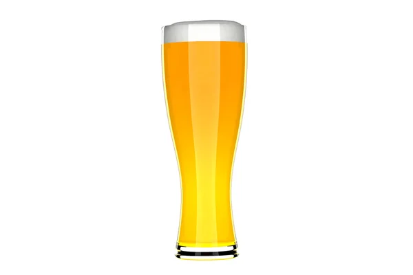 Glas bier — Stockfoto