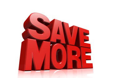 daha fazla 3D kırmızı metni