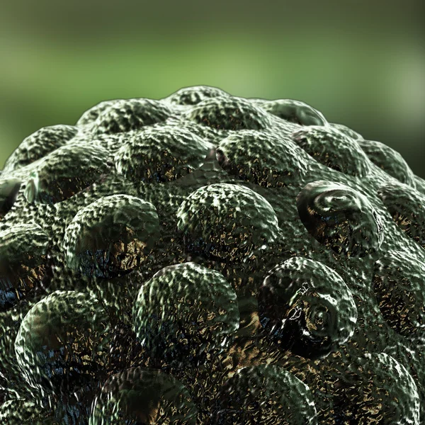 Células de vírus renderização 3D . — Fotografia de Stock