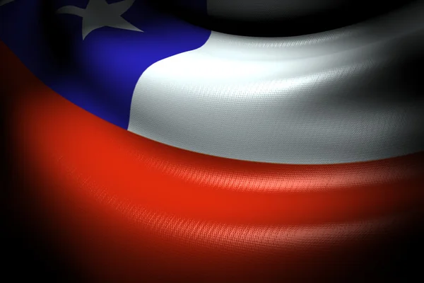 Bandera de Chile — Foto de Stock