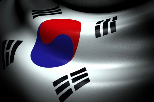 Flag of South Korea — Stock Photo, Image