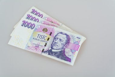 Çek para taç kağıt notları