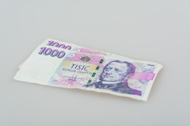 Çek para taç kağıt notları