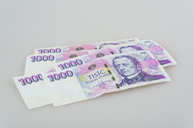 Çek para taç kağıt notları