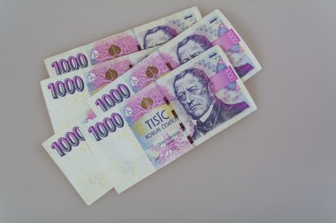 Çek para taç kağıt notları