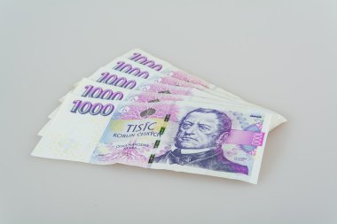 Çek para taç kağıt notları