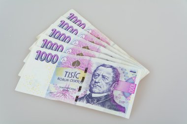 Çek para taç kağıt notları