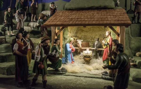 Jesu födelse i Betlehem — Stockfoto