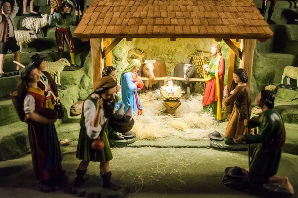 Birth of Jesus in Bethlehem — Stock Photo, Image