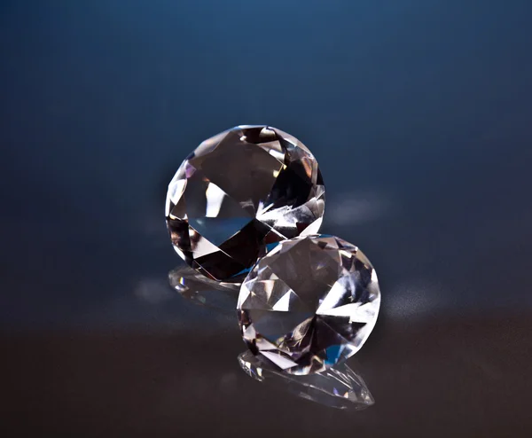 Diamante y brillantes — Foto de Stock