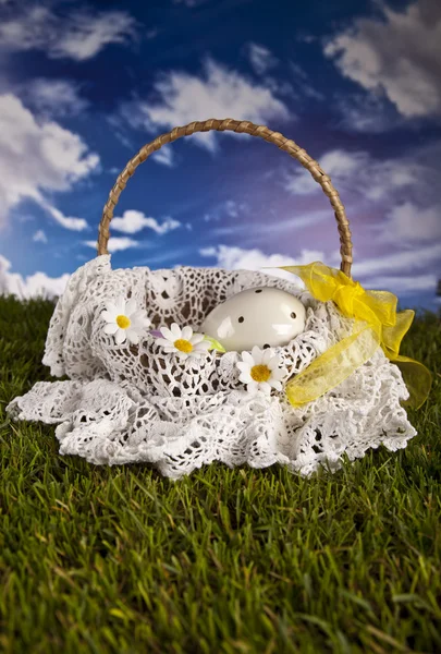 复活节兔子、 鸡 — 图库照片