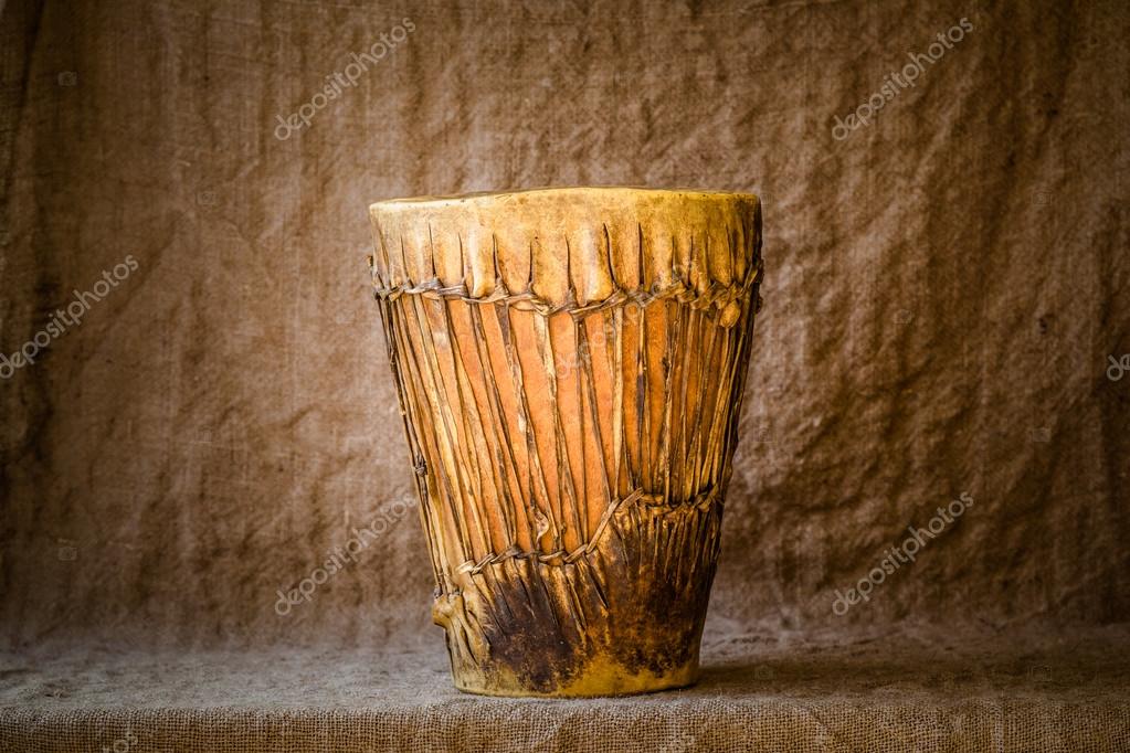 Handmade djembe drum Stock Photo by Lunja87 52632015