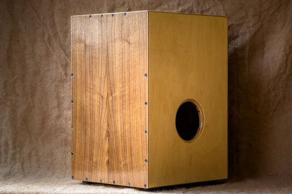 Cajon - Instrumento musical afro-peruano — Fotografia de Stock