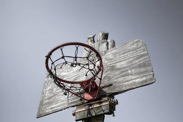 Village Basketball kurv - Stock-foto