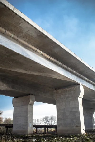 Pilares de puente de hormigón —  Fotos de Stock