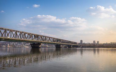 Belgrad manzara - Tuna Nehri Köprüsü