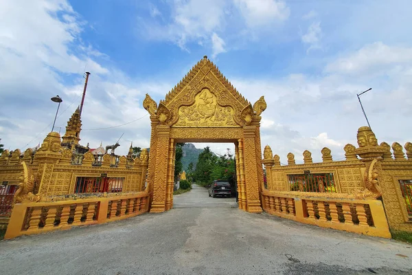 Giang Vietnam November 2020 Een Van Beroemdste Khmer Pagodes West — Stockfoto