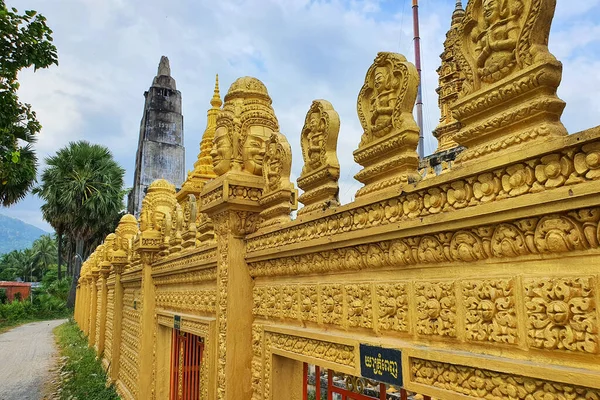 Giang Vietnam November 2020 Een Van Beroemdste Khmer Pagodes West — Stockfoto