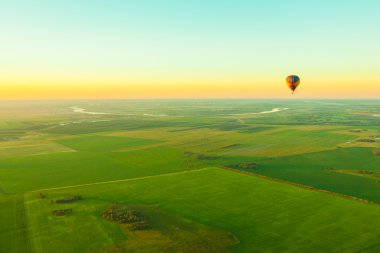 sıcak hava balonu alan
