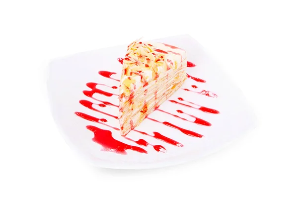 Pasta peynir ve krema ile