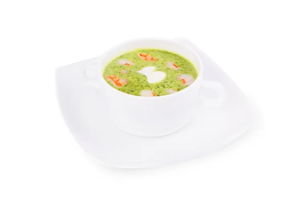 Kremalı karides çorbası