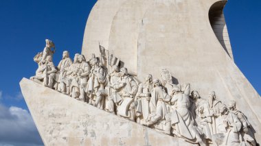 Anıt keşifler, Lisbon, Portekiz - 3 Şubat 2016:  