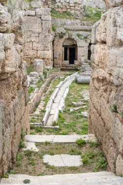 İlk Roma su sistemi antik Corinth, Yunanistan