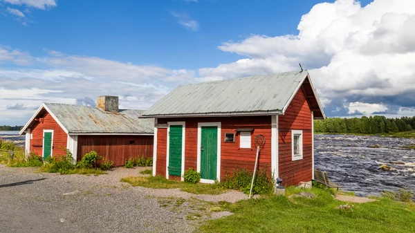Fisherman's hut Skandináviában — Stock Fotó