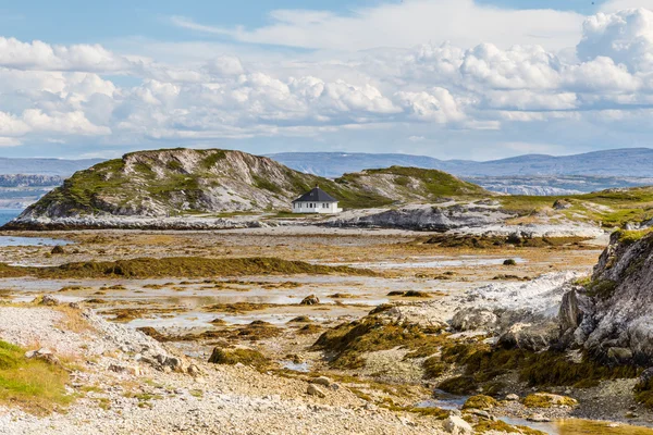 Gammal trä lager i Tromsö Norge — Stockfoto