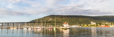 Norveç Tromso Merkez manzarası