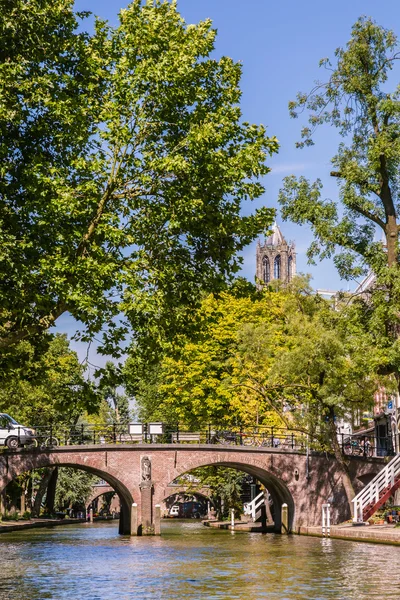 Centre of Utrecht in The Netherlands — Stock Photo, Image