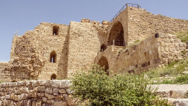 Фортеця Karak в Йорданії — стокове фото