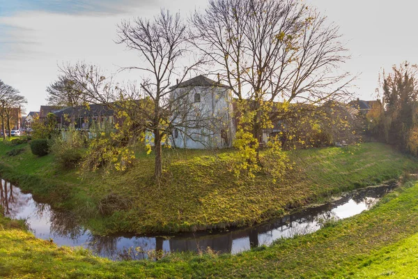 Stary wiatrak Culemburg, Holandia — Zdjęcie stockowe