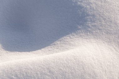 Taze karlı arkaplan