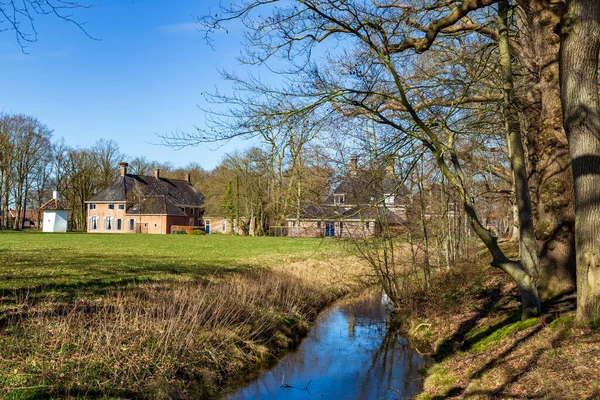 Estate Mensinge in Roden, Nederland — Stockfoto