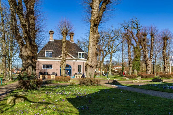 Estate Mensinge in Roden in the Netherlands — Stock Photo, Image