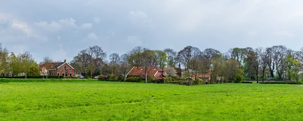 Village pittoresque Oudeschans à Groningue, Pays-Bas — Photo