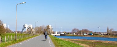 Manzaralı Sluic Kompleksi, Utrecht, Hollanda