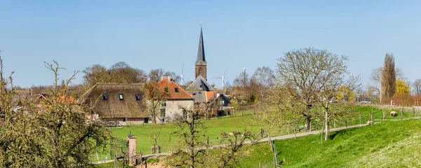 Vista panorâmica de Everdingen, Utrecht, Países Baixos — Fotografia de Stock