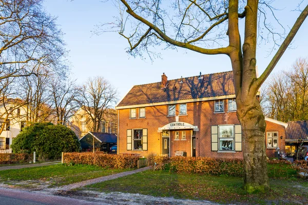 House named Controle in Veenhuizen in The Netherlands — Stock Photo, Image