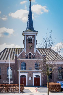 Hollanda, Drenthe 'deki Appelscha Kilisesi